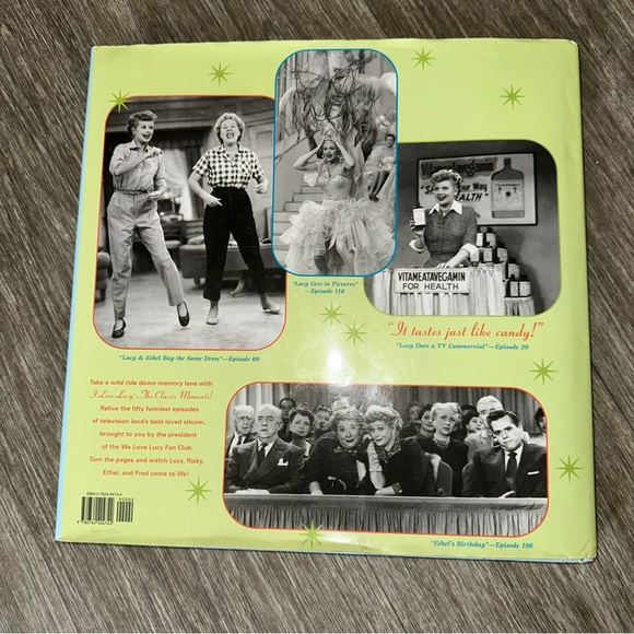 Vintage I Love Lucy Classic Moments Book(1991) - Picture 2 of 6